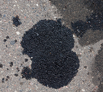 Treating Oil Stains On Driveways and in Garages