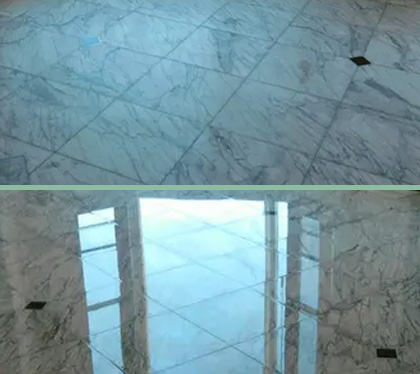 marble floor